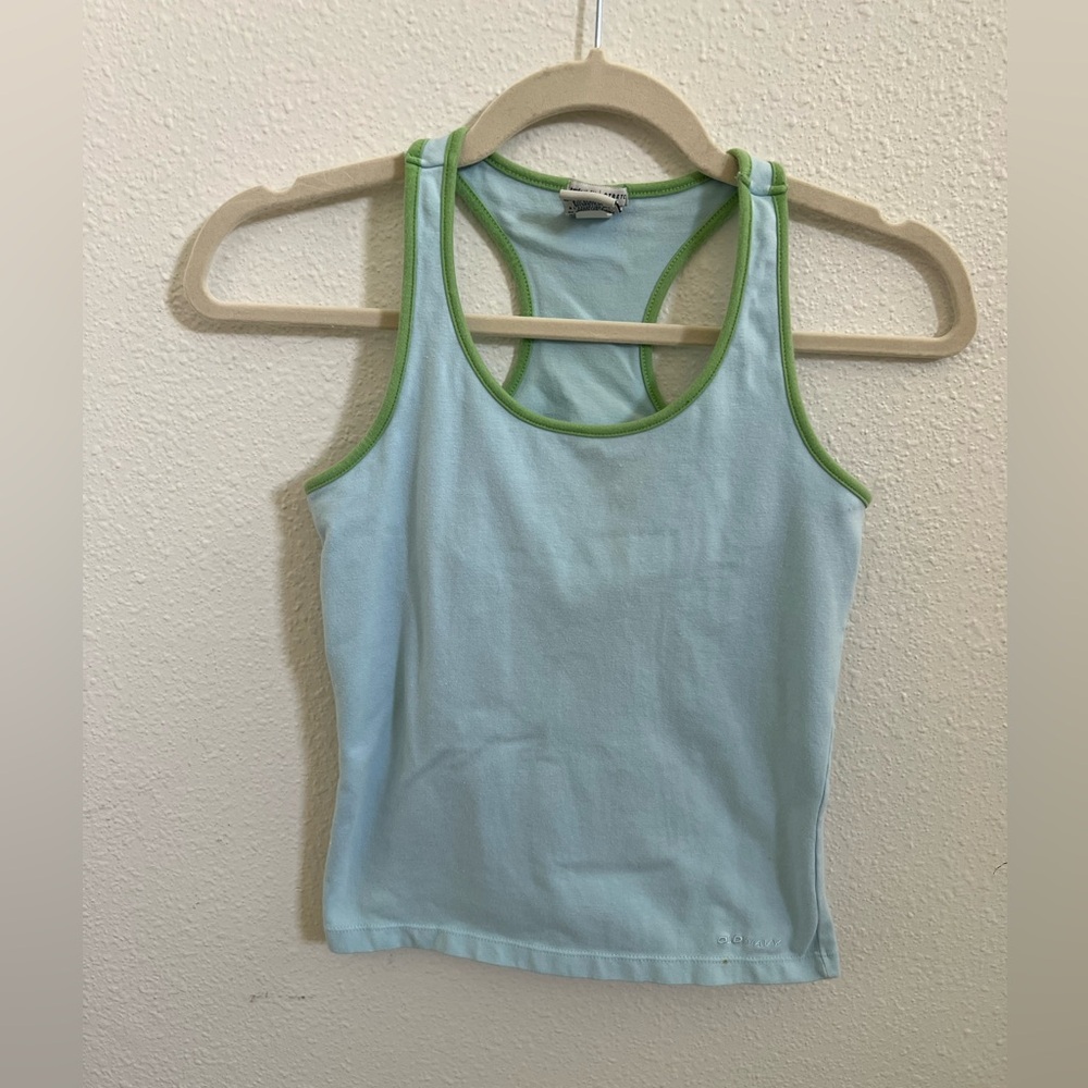 Old Navy light blue athletic tank top